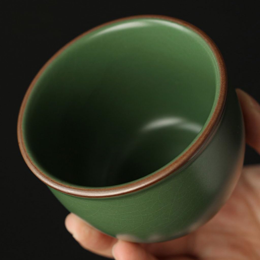 Tazas de té Pequeñas Taza de té cerámica, taza anfitrión, jarra, juego Kung Fu, cocina, fiesta, exquisito tazón Personal, individual for beber en casa Taza de té de Kungfu