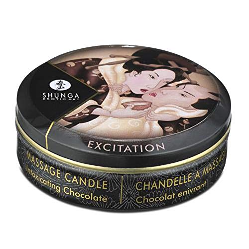 Shunga Massage Candle, Intoxicating Chocolate, 1 Ounce #TOP2