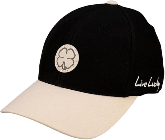 Black Clover Sharp Luck 18 Laser Patch/Black/Creme Cap