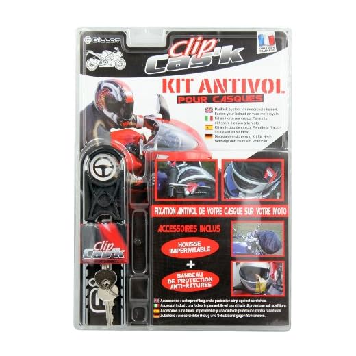 CLIP CAS'K 79201 Kit antirrobo para Casco Moto
