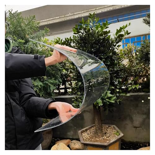 Planchas de plástico para techos aislantes de 0.6x2m transparentes 2