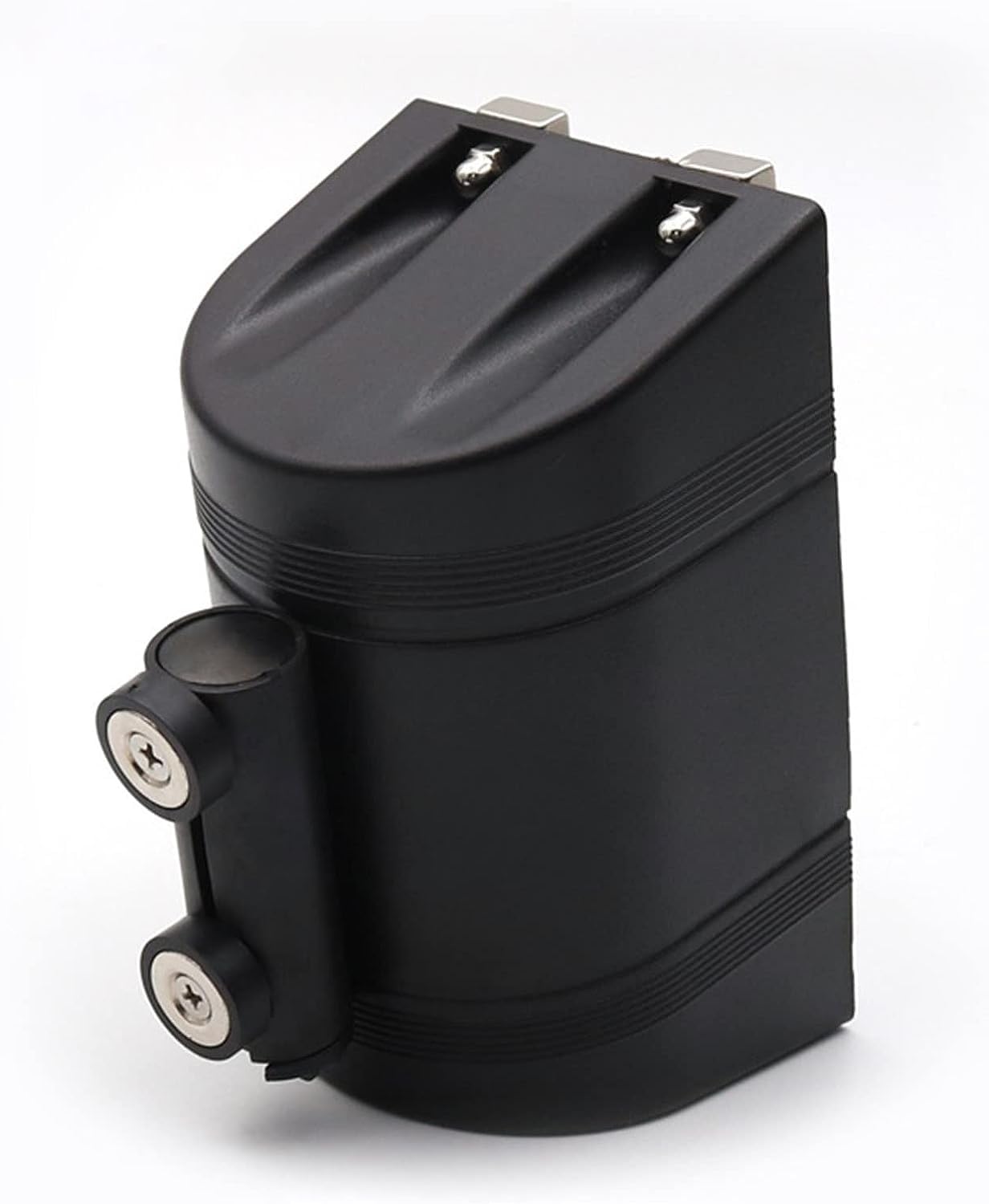 Barrière à sangle rétractable de 5m en boîtier ABS noir