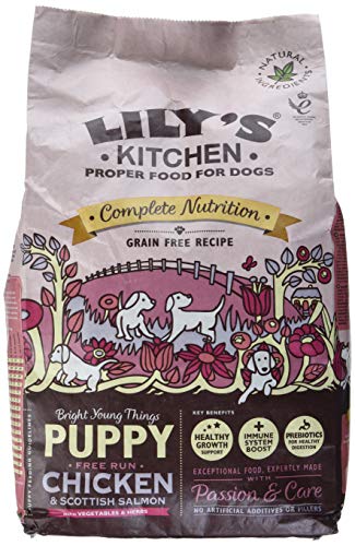 Lily's Kitchen Chicken and Salmon Complete Dry Puppy Dog Food, 2.5 kg