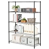 ドウシシャ ルミナス スチールラック フリーラック 幅110cm 高さ150cm 5段 【ネット限定商品】 EHN-11155