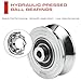 Sidco Supply 3.5 Inch V-Groove Wheel - Solid Steel - Heavy Duty - Inverted V Shape Wheel for Sliding Gates