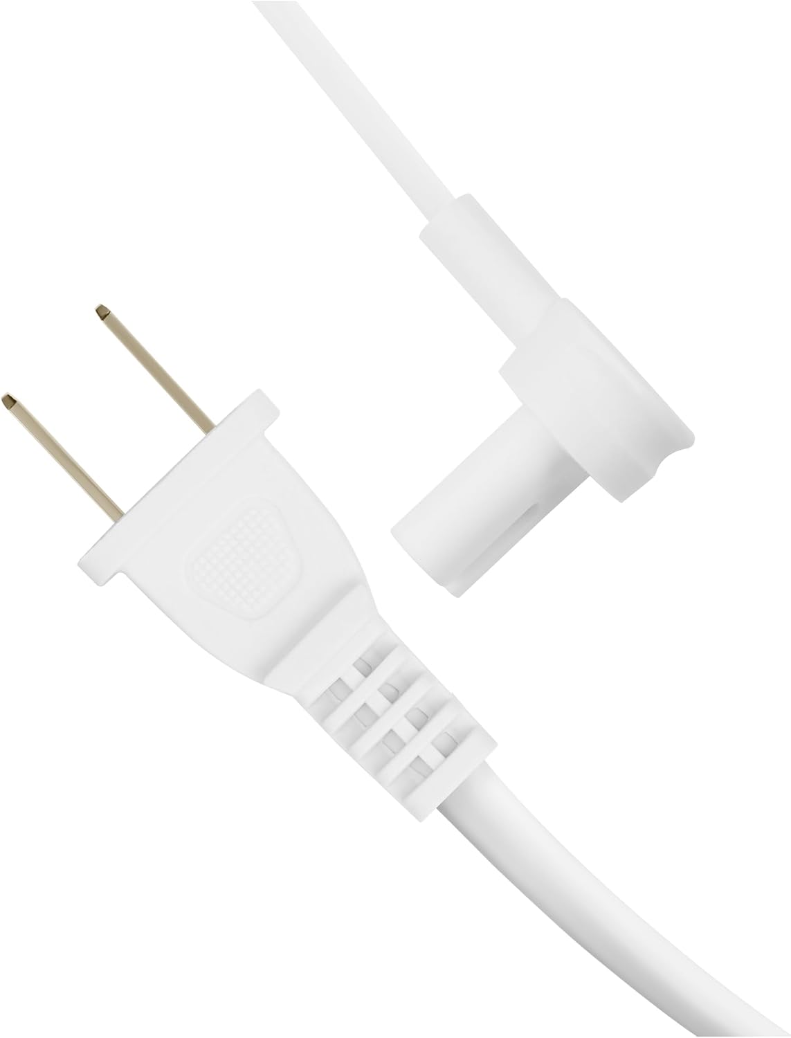 Extra Short Power Cord Compatible with Sonos Era 100 and Era 300 Speakers (White - 19.5 Inches)