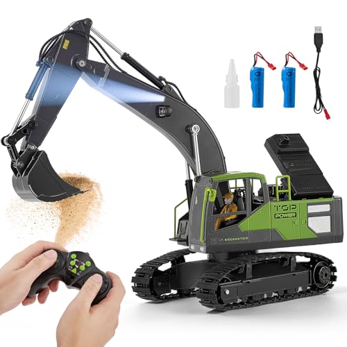 Imagen de Haedswer Excavadora de Control Remoto de Juguete para Niños