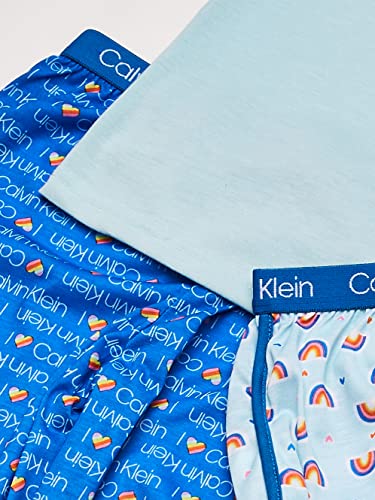 Calvin Klein Girls' Sleepwear T shirt and Pj Shorts and Pajama Pant Sleep Set3