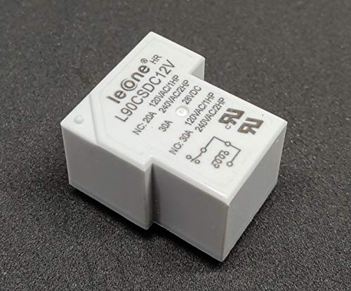 Image of INVENTO ISC 1505-1 2pcs 12V DC Relay 6 Pin 30A T Shaped PCB Mount SPDT Relay For DIY Projects