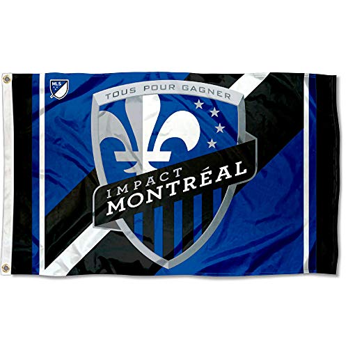 Drapeau Montreal Impact WinCraft anti-décoloration pour supporter sans usure