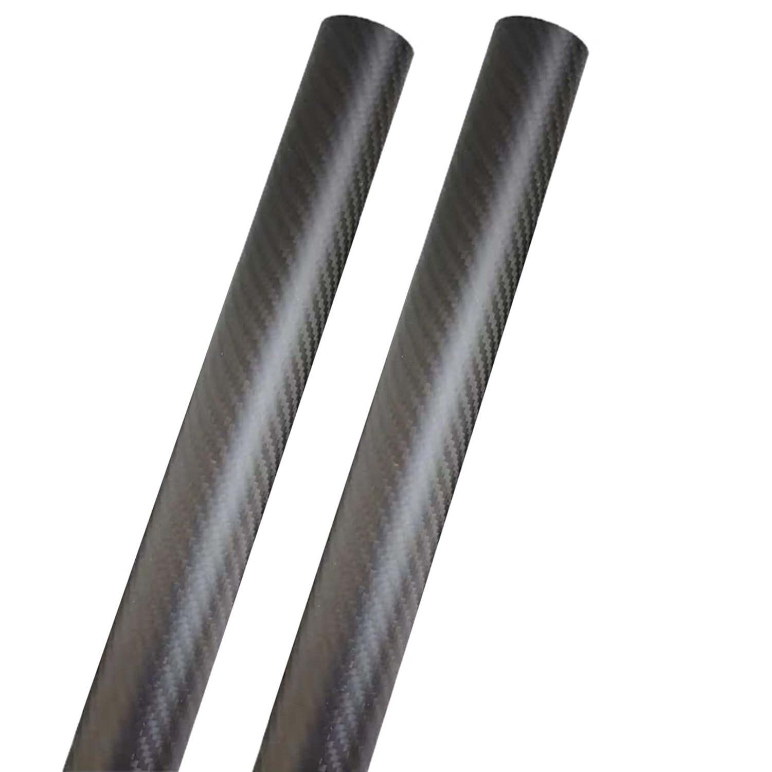 Tubo de fibra de carbono, tubo rígido ligero para modelos aeroespaciales y drones, 1000 mm de largo, varios diámetros disponibles, construcción duradera para un mejor rendimiento