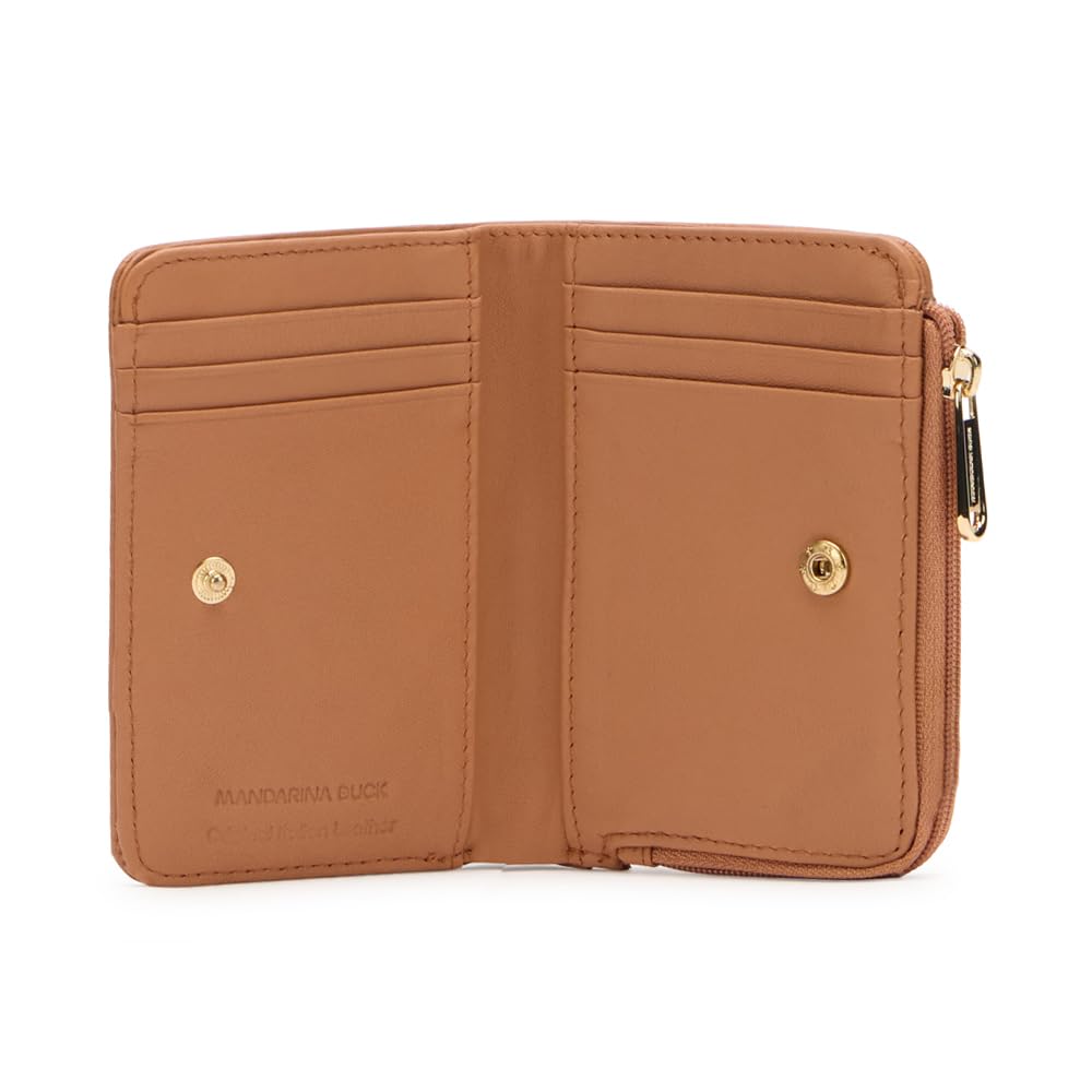 Mandarina Duck Mellow Leather Wallet, Accesorios de Viaje - Cartera para Mujer, Talla única