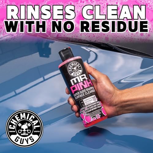 Chemical Guys Mr. Pink Car Wash Soap - 64 oz Super Suds Foaming Car Wash Soap for Cannon, Blaster, or Bucket Washing - pH Balanced, Safe on Wax, Sealant, Ceramic, and Clear Coat Finishes - View 5