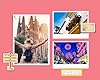 Spain Travel Stickers - Decorative Spain Stickers for Scrapbooking, Travel Journal, Planner, Photo Album - Spain Scrapbook Sticker with Camera, Tourist Phrases, Vacation Inspired Design - 2 Items Set #3