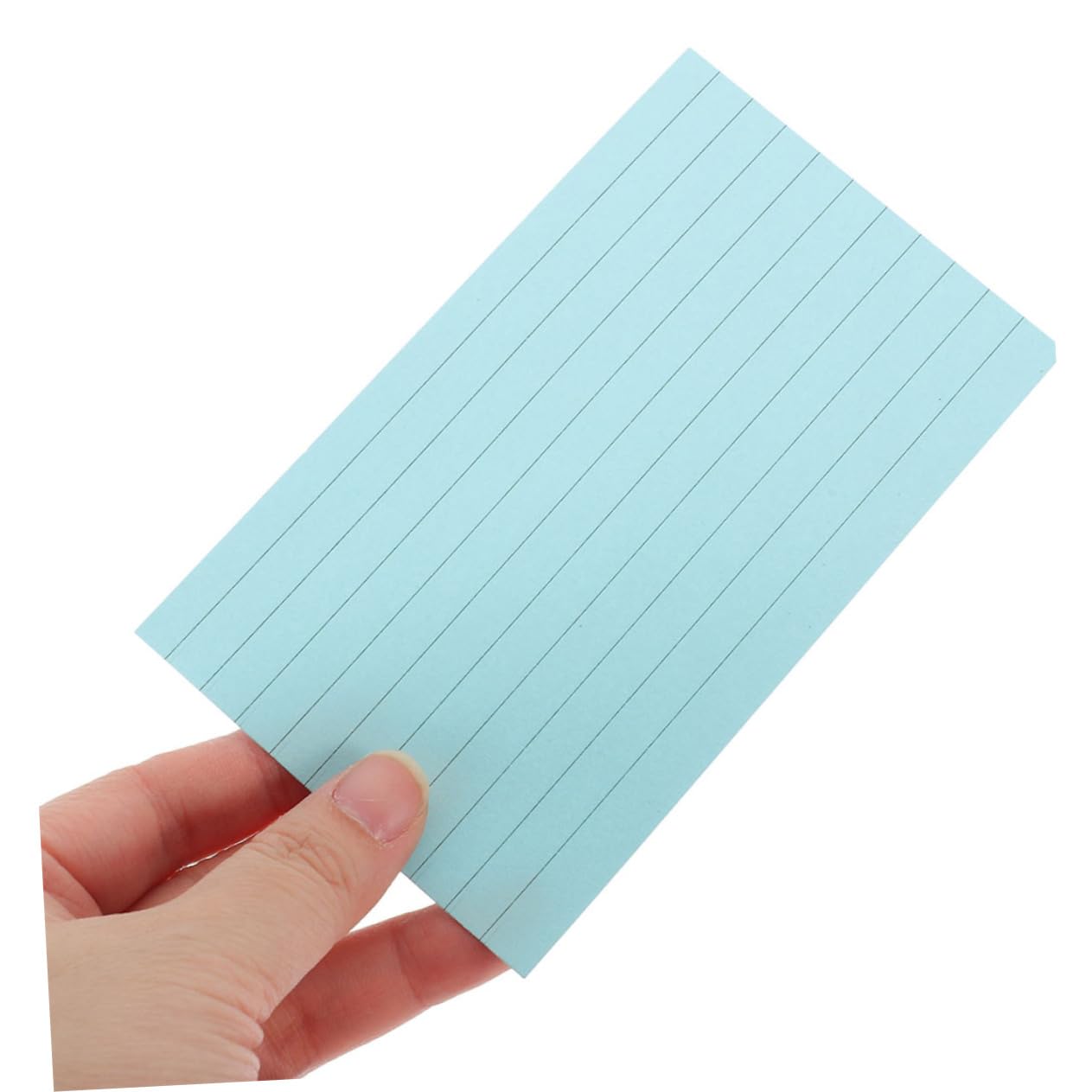 Kleine Karteikarten 300 Blatt Papier Farbige Indexkarten | Glatte Schreibfläche, zum Lernen für Rezeptkarten, Praktische Wortkarten für Schnelle Notizen