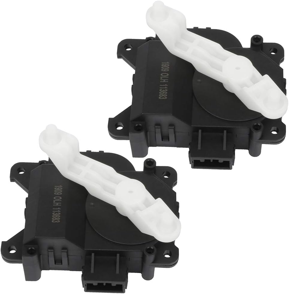 HVAC Blend Door Actuator OCPTY 604-881 Air Door Actuator Compatible 2003-2007 for Honda for Accord (2PCS)