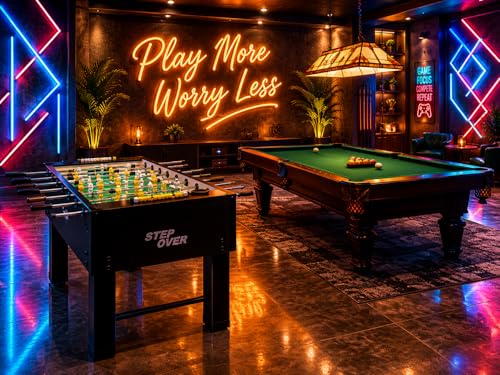 Image of STEP OVER Professional KickMaster Pro Foosball Table Official Competition for Adults, Strong Sturdy Built for Aggressive Games in Clubs, Offices and co-Working (2026 Edition) (Matte Black)