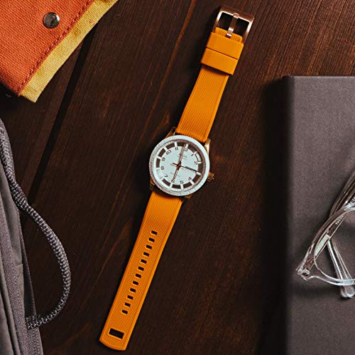 Image of BARTON Elite Silicone Watch Bands - Gold Buckle Quick Release