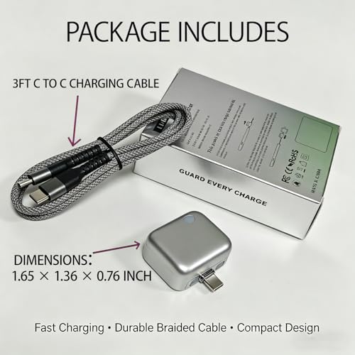 Sworae 140W Auto Disconnect Charger with USB-C - Image 8