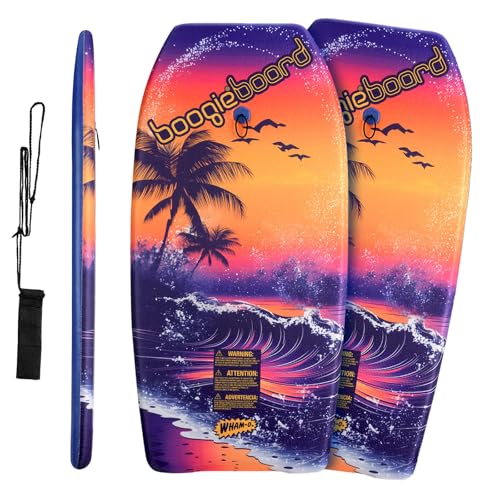 Wham-O Lot de 2 Planches de Boogie de 93,98 cm avec Laisse, revêtement en Fiberclad, Noyau Phuzion, pour l'océan, Les Enfants de 8 Ans, Les Adolescents, Les Adultes,...