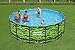 Bestway Steel Pro Max 14'x48 Camo Pool Set | Durable Construction, Easy Assembly, and All-Inclusive Accessories - Above Ground Pool Set with Filter Pump, Ladder, and Pool Cover - No Tools Required!