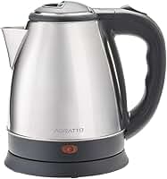 Agratto 784 - Chaleira Eletrica Inox, 220v, 1,8 Litro, Preto/inox