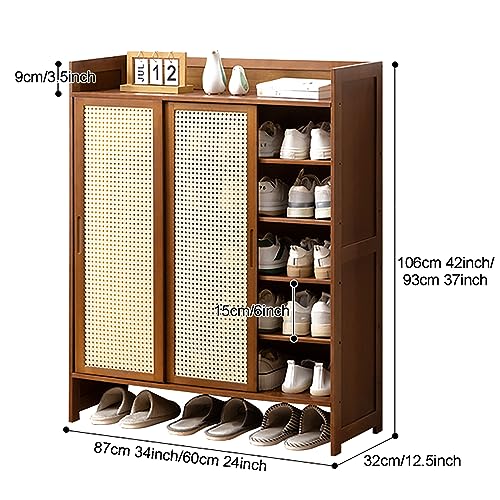 Meuble à chaussures coulissant pour optimiser les petits espaces
