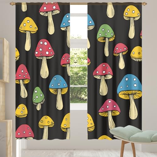 Mexpekil Cortinas traslúcidas de gasa para sala de estar, dormitorio, filtrante de luz, con bolsillo para barra, cortinas de privacidad para ventana, juego de 2 paneles de 55 x 78 pulgadas