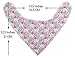 Maiwa Girls Baby Bandana Drool Bibs for Drooling Teething Feeding for 10 pack