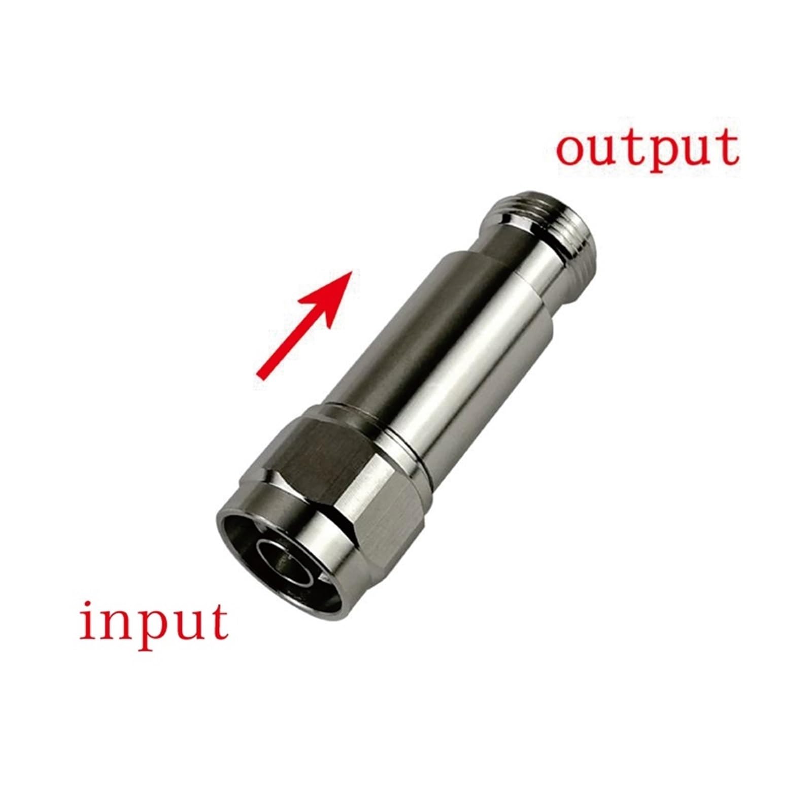 regolabile Attenuatore fisso coassiale tipo N da 5 W 1db,2db,3db.5db,6db.10db.15db.20db.30db,40dB,50dB, DC-4GHz 50ohm(40db,4G)