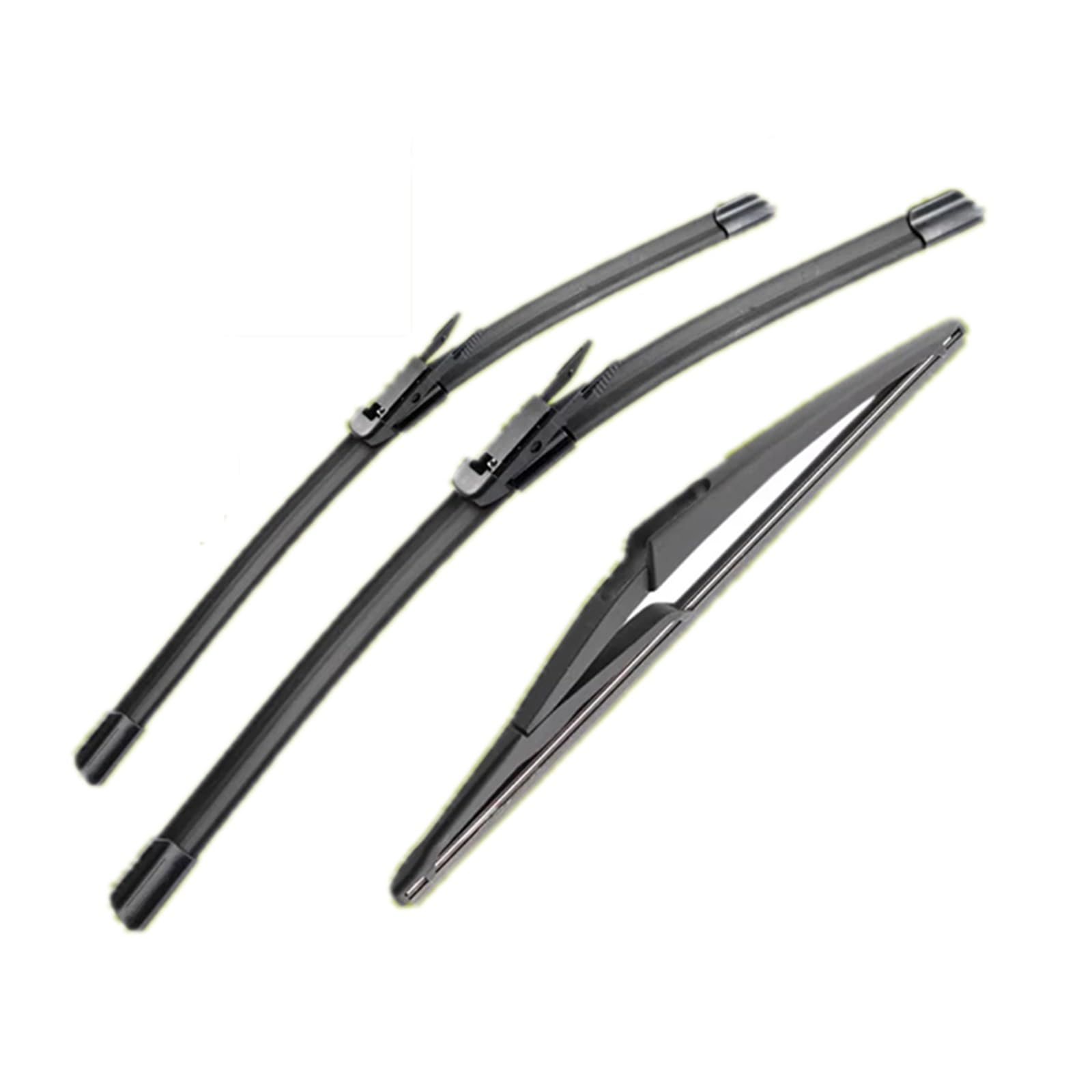 Ersatzwischerblatt Kompatibel Mit Nissan Für Qashqai Für J10 2006–2013 Wischerblätter Vorne Und Hinten 3 Stück Zubehör Windschutzscheibe Fensterschneider 24 Zoll+15 Zoll+12 Zoll