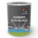 Einfach.Farbenhaft: 3in1 ALL-IN-ONE Effektlack: Rostschutz + Grundierung + Lack in einem Produkt. Der Hammerschlaglack schützt Gitter, Zäune, Gartenmöbel, Geländer, Türen & Fahrräder effektiv vor Rost. Für Innen&Außen.