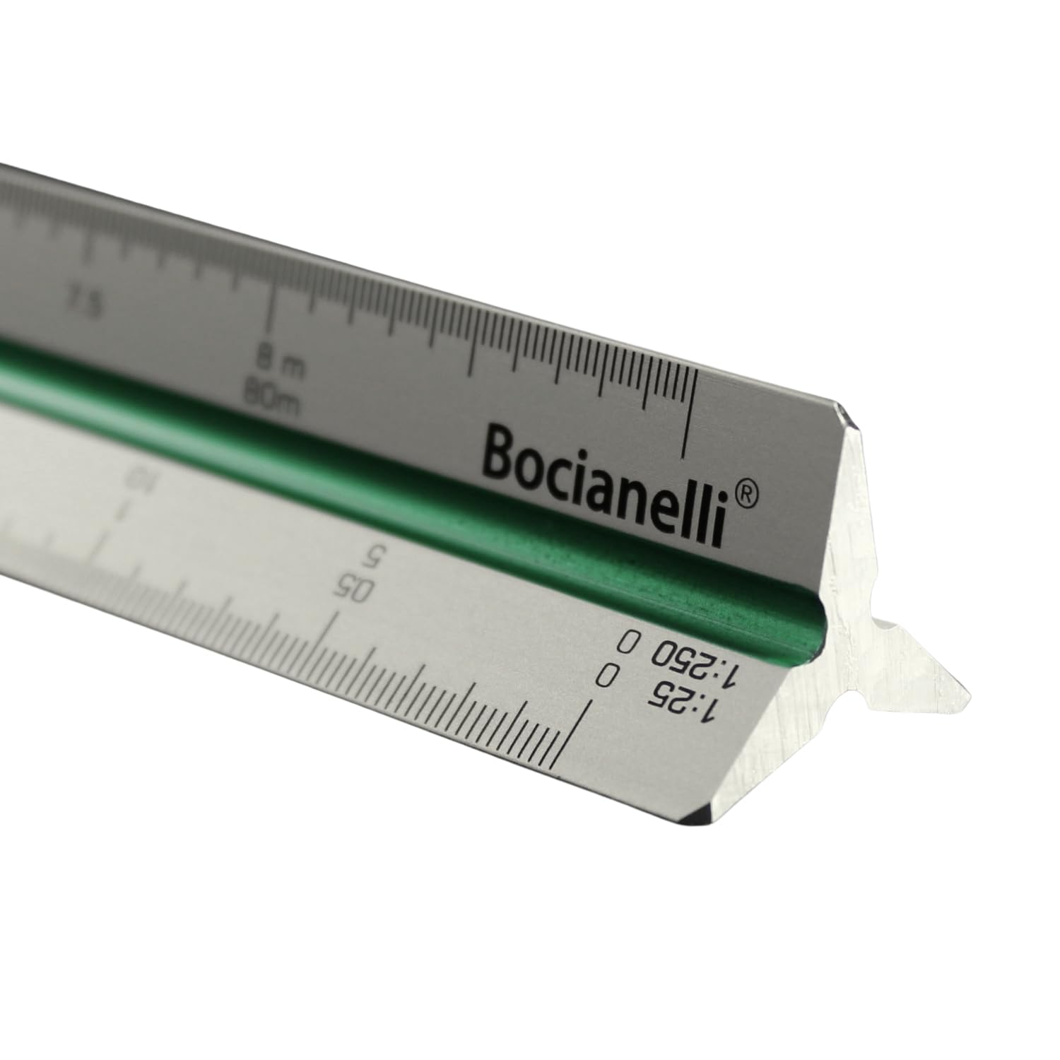 Règle d'échelle triangulaire aluminium 30 cm 1:10-1:500 pour dessin technique industriel architecture ingénierie