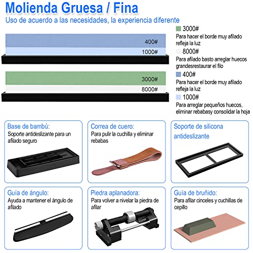 Encuentra la mejor selección de Afiladores para cuchillos comprados en linea. 15 Imagen adicional