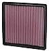 K&N High-Flow Original Lifetime Engine Air Filter: Increase Performance, Premium, Washable: Compatible with 2007-2024 FORD/LINCOLN: Expedition, F150, F250, F350, F450, F550, F560, Navigator, 33-2385