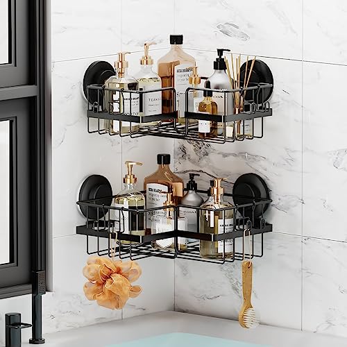 Taili Suction Shower Caddy 2 Pack With Hooks cover