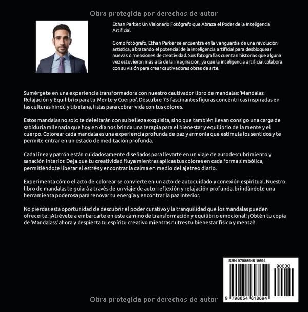 Miniatura 2 de Mandalas para colorear Relajación y Equilibrio para tu Mente y Cuerpo (Spanish Edition)