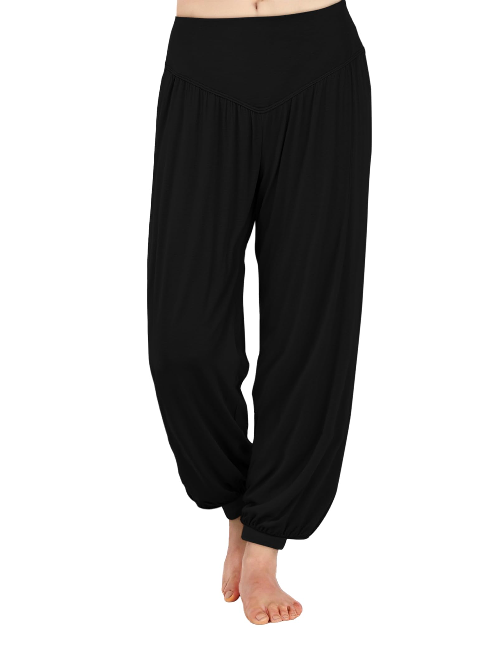 Womens Modal Cotton Soft Yoga Sports Dance Harem Pants