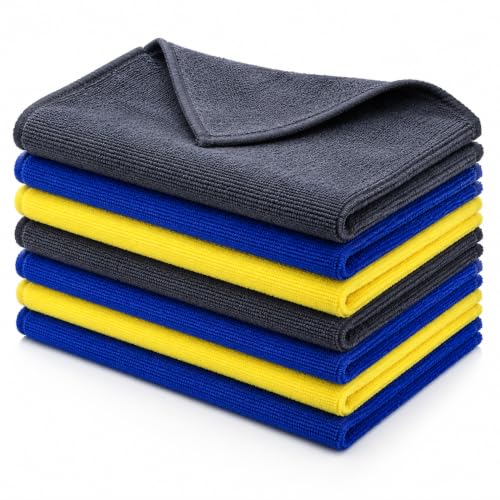 Image of Best Microfiber Cloth for Car Cleaning 280gsm 40x40cm Assorted