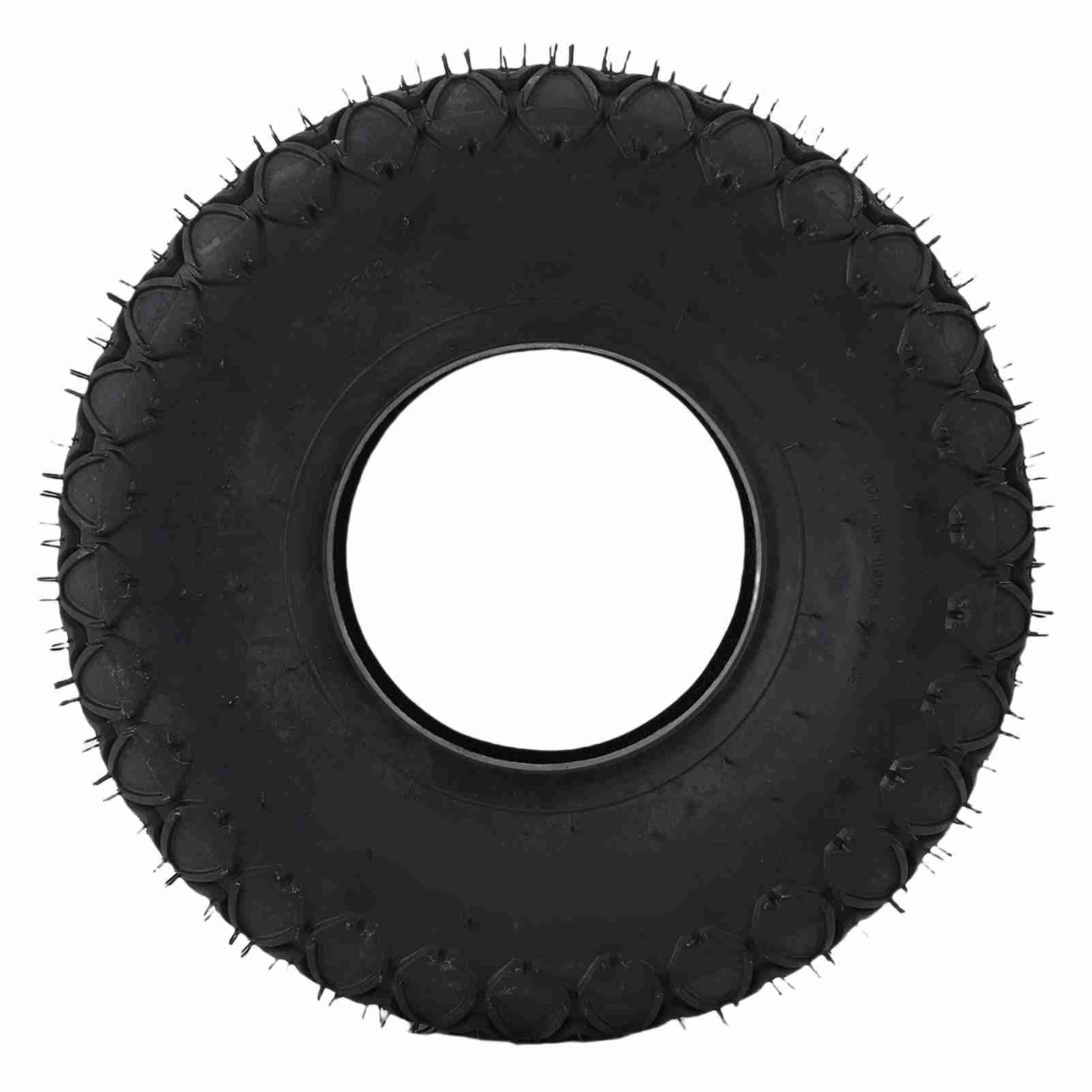 Neumático para Quitanieves 14x4.00-6 Construcción de Capas a Prueba de Pinchazos, Neumático sin Cámara Robusto para Tractor de Césped con Excelente Agarre y Antideslizante,