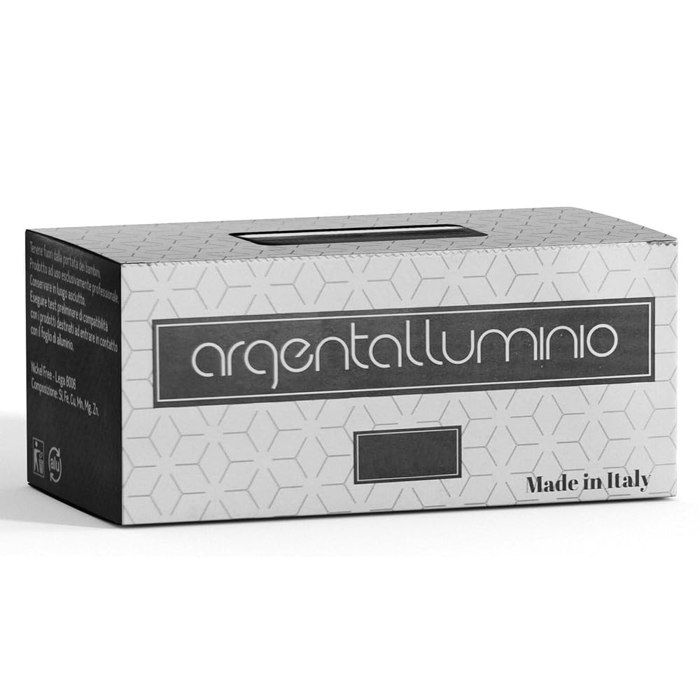 Rotolo alluminio parrucchieri ARGENTALLUMINIO 14 micron H12 cm 83016
