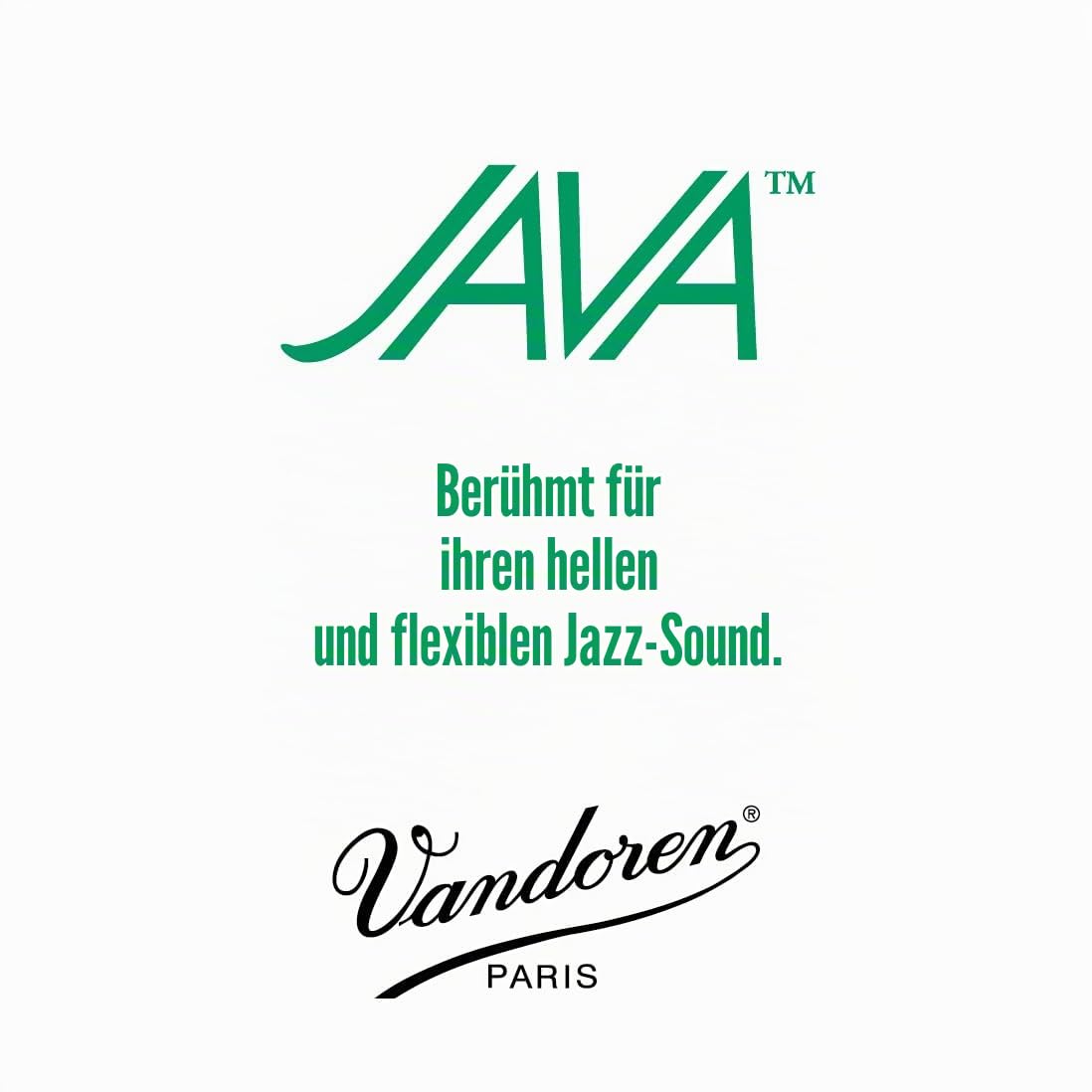 Vandoren SR2625 Java Alto Saxophone Reeds Strength 2.5 Pack of 10