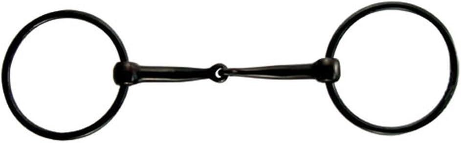 Coronet Black Sweet Iron Loose Ring Snaffle Bit