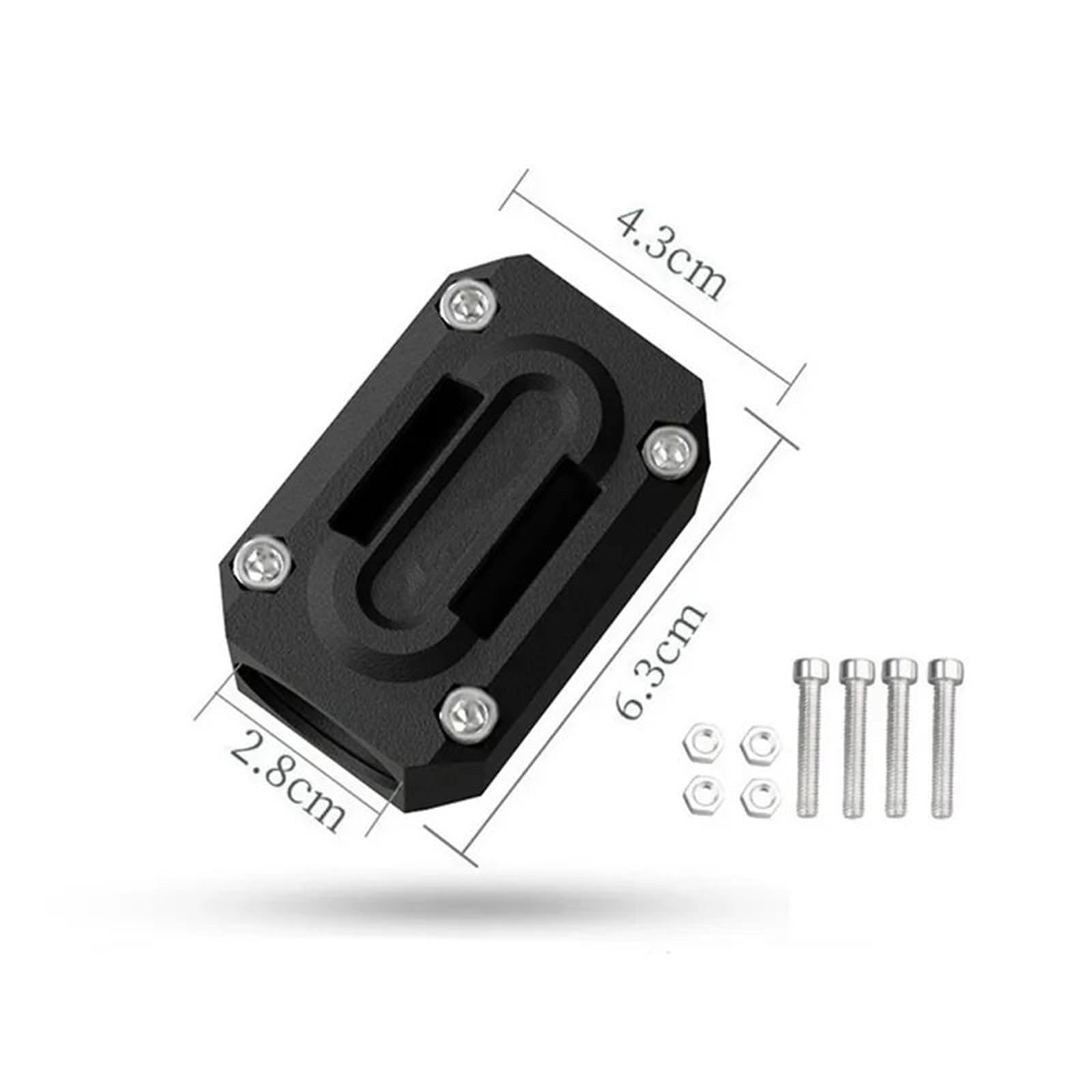 adapter podpórki Pasuje do QJMOTO QJ SRT 800 800X 800SX 800SRT Osłona silnika motocykla Zderzak Ochraniacz Crash Bar Block(2pcs)