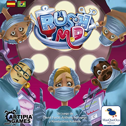 juego rush Marca MasQueOca Ediciones