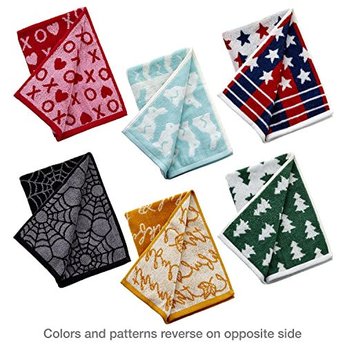 Skl Home Y9909800885203 Seasonal Jacquard Hand Towel Gift Set thumb #2