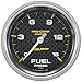 AutoMeter 200849-40 Gauge, Fuel Pressure, 2 5/8", 15Psi, Digital Stepper Motor, Marine Carbon Fiber