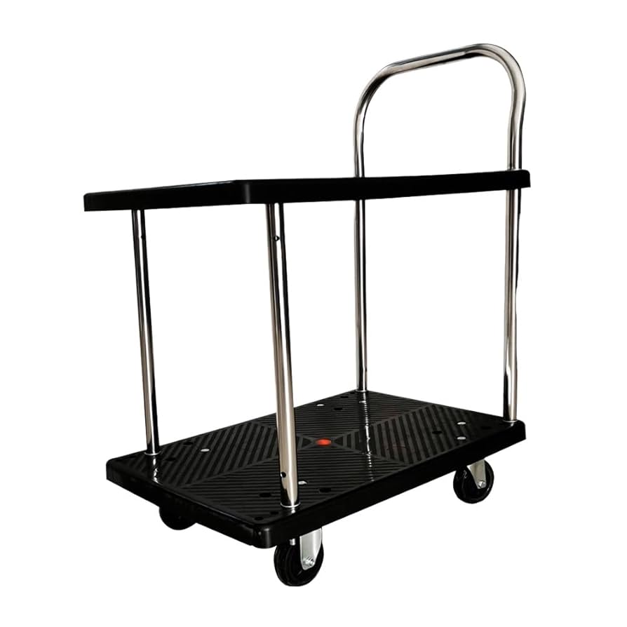 Amazon.co.jp: 台車 キャスター 静かな樹脂台車 2段 150 最大