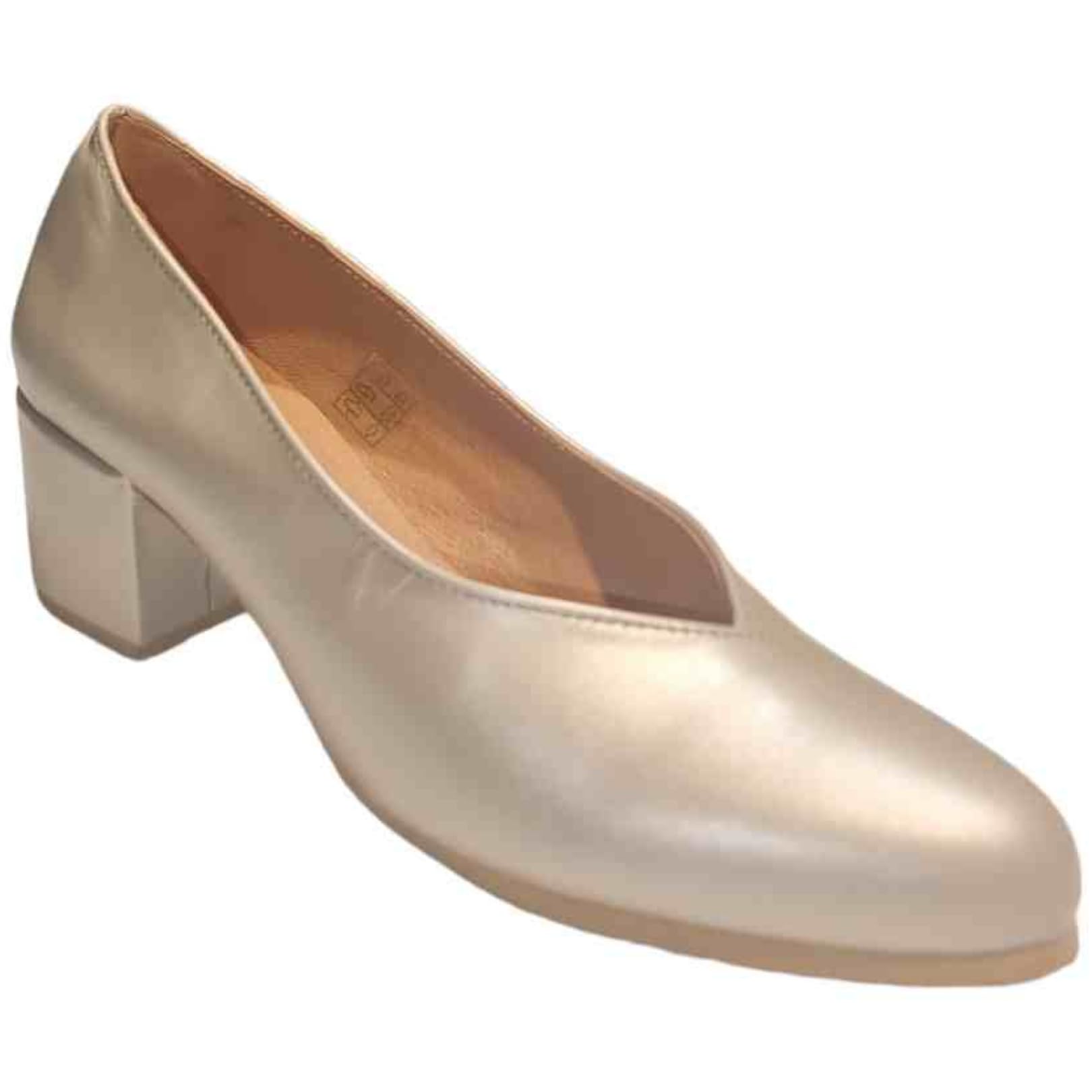 Zapatos de Salón para Mujer Cómodos 24 Horas, Zapatos de Piel Fabricación Propia Hecho en España, Tacón Bajo, Calidad y Estilo Clásico, para Azafatas y Profesionales