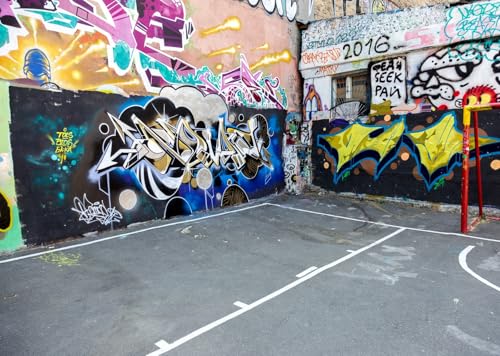Fond de studio basket hip-hop pour décorer un anniversaire ado ou adulte
